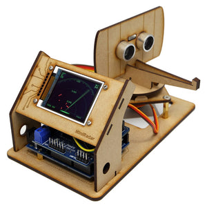 Ultrasonic Radar Robot MiniRadar Maker Education Tutorial Open Source