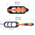 Underwater scuba Metal Detector Folding Waterproof Coil Pulse Scan Pinpointer Diving Glod Metal Detecting