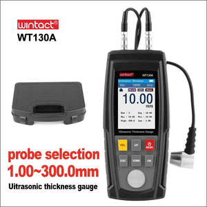 WINTACT Ultrasonic Thickness Gauge Meter Tester Battery Digital Width Measuing instruments Ultrasonic Thickness Gauge