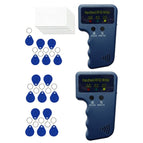Waterproof Handheld 125khz RFID Duplicator Key Copier Reader Writer ID Card Cloner Programmer Writable Key Cards Keyfobs