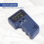 Waterproof Handheld 125khz RFID Duplicator Key Copier Reader Writer ID Card Cloner Programmer Writable Key Cards Keyfobs