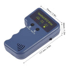 Waterproof Handheld 125khz RFID Duplicator Key Copier Reader Writer ID Card Cloner Programmer Writable Key Cards Keyfobs