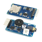 Wav Player Kit with OPEN-SMART Board Micro SD Card Touch Sensor Module and Speaker Voice Broadcast Compatible for Arduino