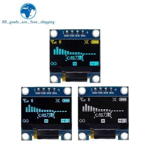 White Blue color 0.96 inch 128X64 OLED Display Module Yellow Blue OLED Display Module For Arduino 0.96 IIC SPI Communicate