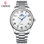 CHENXI Couple Watch Steel Band Men's and Women's Watch Casual Quartz Pair Watch CX-010A