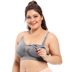 Large size anti-sagging maternity bra no steel ring thin postpartum anti-sagging nursing women's underwear 9001