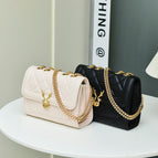 Lingge chain small bag female summer 2022 new trendy fashion messenger bag shoulder small square bag