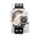 OULM Fashion Trend Men's Watch Two Time Outdoor Sports HP9591 White Shell