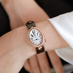 GUOU 6040 watch new style fashion oval watch femininity trend diamond women's Watch