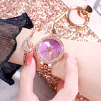 Women watch bracelet watch fashion lady students quartz swan watch set box gift zy037