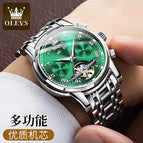 OLEVS Watch Multi-functional Automatic Mechanical Watch Men's Watch waterproof luminous business men's watch 6607