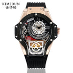 KIMSDUN men's watch Warcraft Fashion Personality Large Dial Miller Quartz casual men's student's Watch