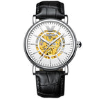 KIMSDUN Men's watch automatic mechanical watch hollow high-end waterproof casual men's watch K-2025A