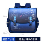 New primary school student cartoon school bag for girls one-piece fully open horizontal schoolbag  children's backpack