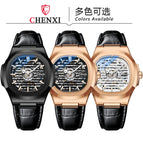 CHENXI high-end classic watch men's men's automatic hollow mechanical watch business watch CX-8822P