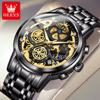 2022 OLEVS New Men's Watch Quartz Watch Multi-functional Timekeeping Men's Watch 9947