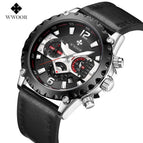 WWOOR 8880 Men's Watch Casual Business Men's Watch Waterproof Fashion Men's Quartz Watch 8880P