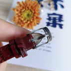 2022 GOGOEY New square Roman scale simple leisure belt WATCH QUARTZ student small women's watch Tiktok