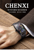 Digital watch male 2022 chenxi new casual watch 8217 hot selling fashion men's quartz watch