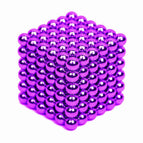 5mm 216 PCS DIY Educational toys set Magnet Balls color buck ball