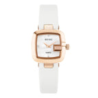 GUOU  8190 Small Face Dial Square Watches for Women 30M Waterproof Female Quartz Watch Simple Ladies Wristwatches