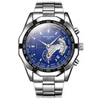 KIMSDUN watch men's simple casual waterproof quartz watch steel belt sports men's watch K-2004B