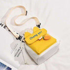 Canvas Bag Women's Bag 2022 New Ins Messenger Bag Lovely 2022 Student Literature and Art One Shoulder Mobile Phone Bag