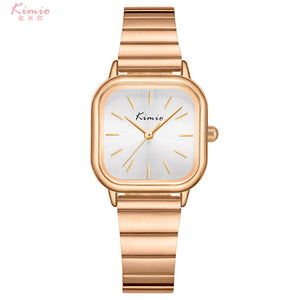 Kimio 2021 New Niche Light Summer Women's Handchair Waterproof Small Square Watch Ladies Tops Famous Brand Brand Watch For Women Fashion Quartz Women's Watches