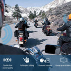 Original Vnetphone v6 V6-1200m Motorcycle Helmet Intercom Bluetooth Interphone waterproof 830Mah Waterproof