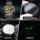 2022 OLEVS New Men's Watch Quartz Watch Multi-functional Timekeeping Men's Watch 9947