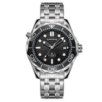 KIMSDUN Famous Watch Haima Series High-End Watch Luminous Waterproof Sports Watch Men's Automatic Mechanical Watch K-1808A Steel