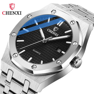 CHENXI Strong Luminous Waterproof Men's Watch Stainless Steel Fashion Trend Watch CX-8248