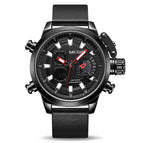 MEGIR 2090 Dual Display Sport Watch for Men Digital Analog Quartz Watch Clock Man Watches