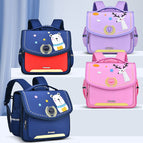 [Local Warehouse Stock Fast Delivery]  High quality New primary school students cartoon schoolbags boys and girls backpack Horizontal deign easy use and wash children's schoolbag for boy