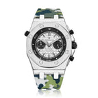 KIMSDUN men's watch fashion multi-functional silicone sports waterproof quartz business watch K-1223B