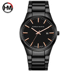 Men's Waterproof Watch Steel Strap New Fashion Men's Simplicity Fashion Watch Quartz Watch Men's Watch HM-1756