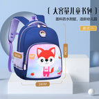 Primary school children's schoolbags cute cartoon boy schoolbags kindergarten burden relief and spine protection ultra-lightweight children's backpack 633  schoolbag