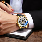 Chenxi new automatic hollow mechanical watch men's men's luminous waterproof watch CX-8823