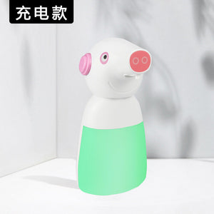 Automatic induction antibacterial foam handswashing machine children cartoon soap dispenser