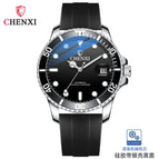 Chenxi New Silicone Tape Hollow Automatic Mechanical Watch Men's Waterproof Luminous Mechanical Watch 8805a