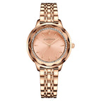 New Waterproof Watch Women Stainless Steel Butterfly Snap Buckle Fashion Small and Exquisite Ladies Watch K-8022L