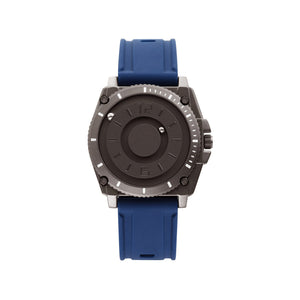 EUTOUR E029 New magnetic wrist watch timing men's watch Rubber belt sports simple style causul male fanshion watches