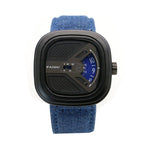 Punk Style Turntable Boys New Concept Watch Trendy Men's Fashion Watch All-Match Belt Quartz casual student's Watch