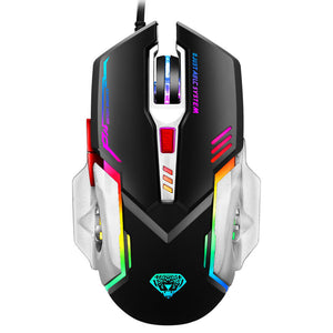 Emperor Leopard G402 Hot Wheels wired luminous gaming mouse