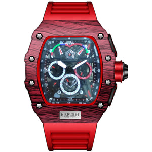 KIMSDUN multifunctional barrel-shaped fashion sports watch men's automatic mechanical men's casual watch K-2013A
