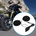 2PCS 3.5MM EJEAS V6 V6 Pro Accessories Earphone Speaker Microphone For Vnetphone V4/V6 Motorcycle Helmet Bluetooth Intercom