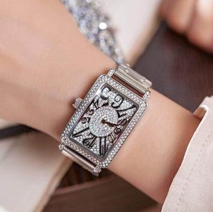 2019 8201 Full Diamond Watch Women's Watches Luxury Fashion relogio feminino Rose Gold Ladies Watch Clock Women Watch