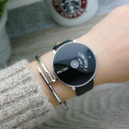 Punk Style Korean Concept Fashion Woven Mesh Strap Youth Watch Boys and Girls Canvas Strap Quartz Strap Turntable Fashion Watch 9002