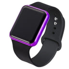 Sukan Digital Jam Tangan Kanak-Kanak Persegi Led Jam Tangan Silikon Elektronik Jam Tangan Jam Tangan Jam Tangan Jam Tangan Hadiah Jam