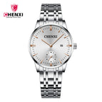 CHENXI Hot Fashion Couple Watch 060A Small Three-Pin Dial Calendar Women's waterproof Wrist Casual Watch CX-060A